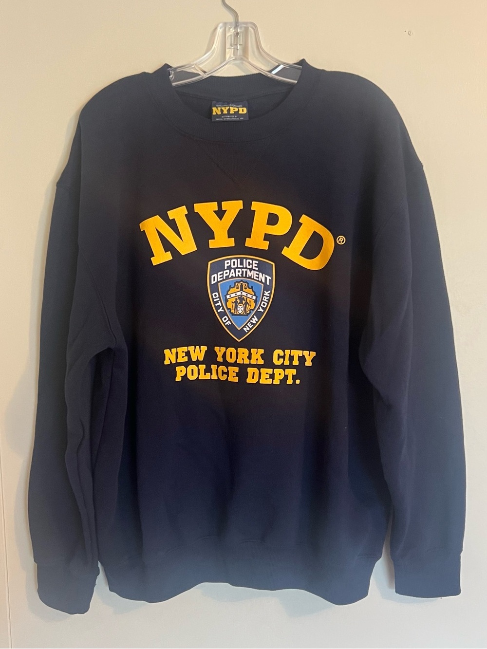 Navy Crewneck Sweatshirt - New York City Police Dept.